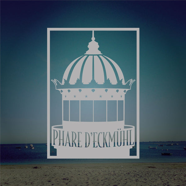 bijou de vitre, sticker imitation verre gravé